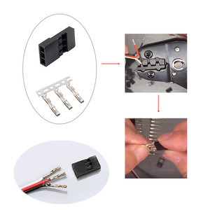 สายต่อเซอร์โวแบบทำมือสำหรับ jr/ Futaba 50ชิ้น2.54เทอร์มินัล RC หุ่นยนต์เครื่องบินเซอร์โวรถอุปกรณ์เชื่อมต่อชาย/หญิง - Product Image 4