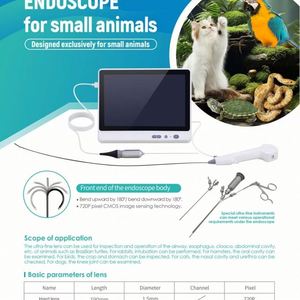 Prix usine Gastroscopie Endoscope vétérinaire portable réutilisable Coloscopie pour petits animaux - Product Image 3