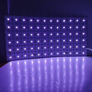 24x48cm 162Leds Ultra-Thin <strong>LED</strong> Panel Sheet Light Factory Cuttable Modern Design Ra&gt;95 WW Stone Countertops Light Box Backlight
