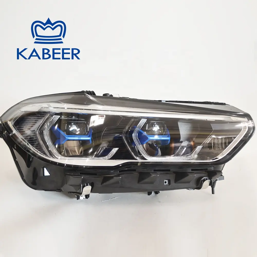 Lampu depan mobil laser, lampu depan mobil laser gaya baru, untuk BMW 2019-2020 X5 G05