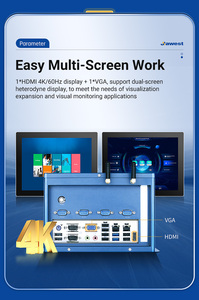 Lüfter lose Industrie box Intel Core I3i5/I7 8 g512g Wifi Embedded Ops PC-Modul 4k-Display gewinnt 7/8/10 Linux Mini-PC für Industrie - Product Image 3