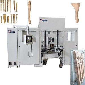 4 eje de Autofeeding y de cambio de herramienta CNC torno de madera con torneado fresado de brochado de vaciamiento... Perforación y lijado en una - Product Image 1