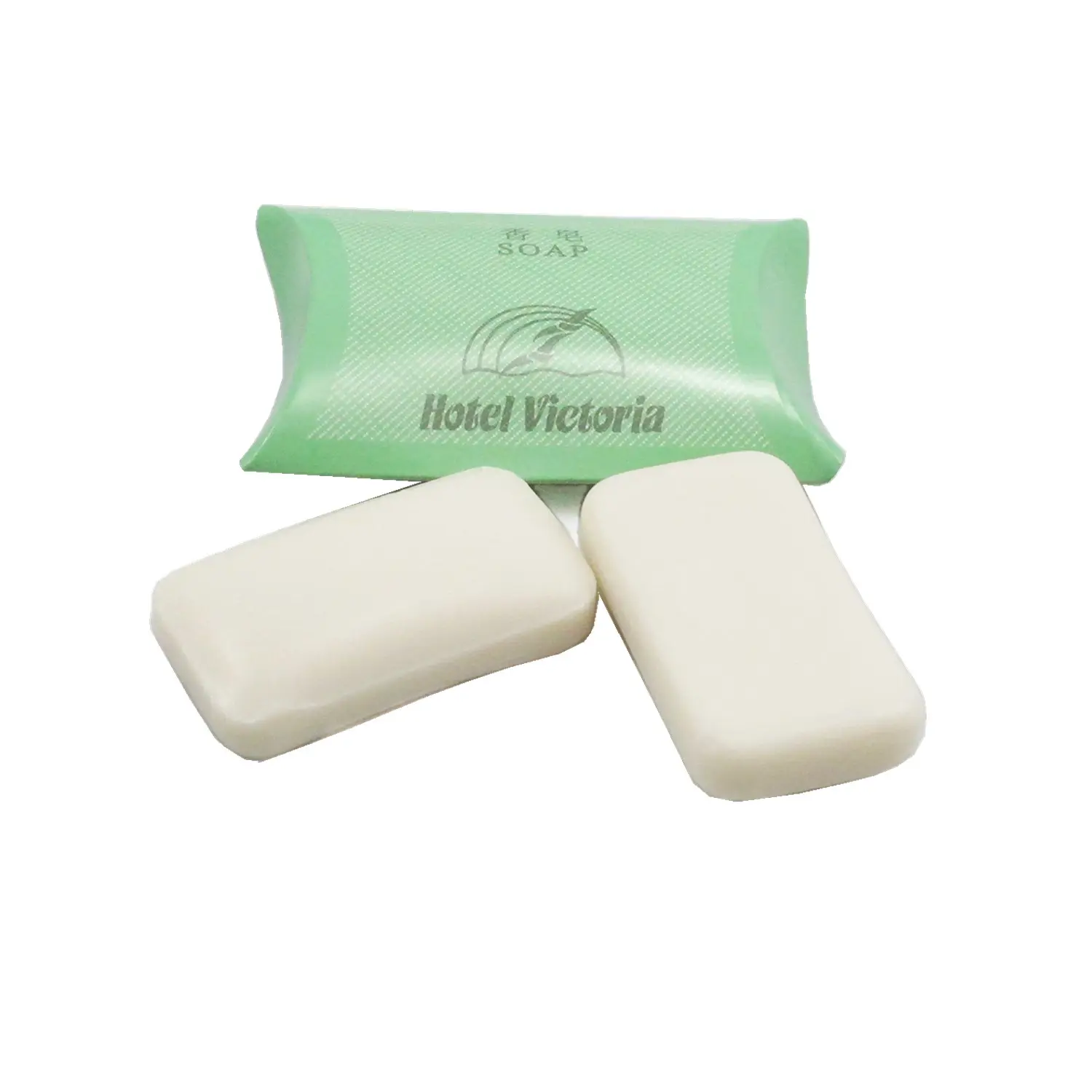 custom hotel bathroom organic toilet bar soap in pillow shape paper box