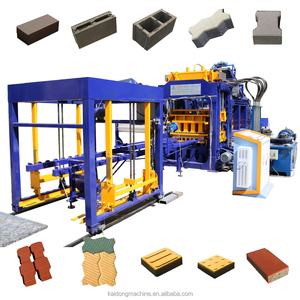 QT18-15 completamente automatica blocco linea di produzione con il sistema di colore blocco che fa macchina mattoni di cemento che fa macchine - Product Image 3