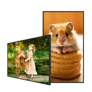 100 дюймов Android сенсорный экран Интерактивная ЖК-плата 4K дисплей HD мониторинг для лифта образование цифровая вывеска реклама - Product Image 1