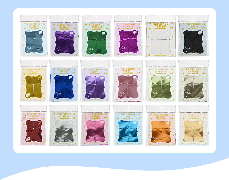 Grand rideau carré en feuille