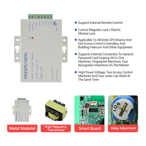 Controllo accessi RFID Cipher suite lettore di schede per tastiera combinazione di sistemi di controllo accessi - Product Image 4