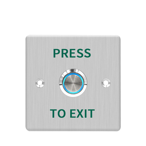 Waterproof Door <strong>Push</strong> <strong>Exit</strong> <strong>Button</strong> Gate Release Switch Opener COM NC NO LED Backlight for Door Access Control <strong>System</strong> - Product Image 1