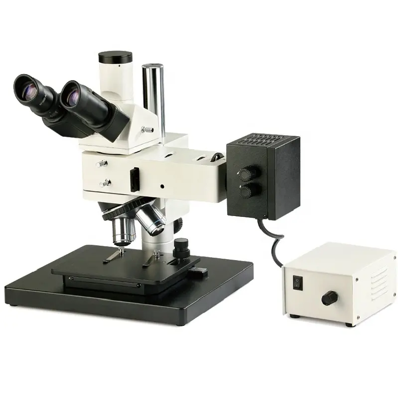 Novel polarizador portátil medida objetiva lente microscópio metalúrgico