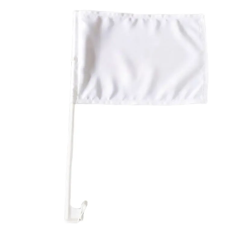 drapeau de voiture vierge