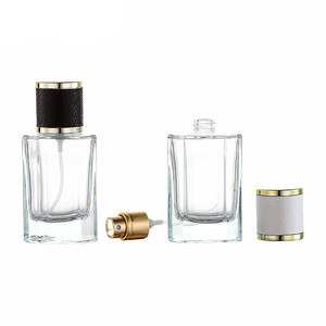 New Design High Quality 30 <strong>ml</strong> 50 <strong>ml</strong> <strong>100</strong> <strong>ml</strong> square Glass Empty Perfume Bottle with square <strong>Box</strong> - Product Image 2