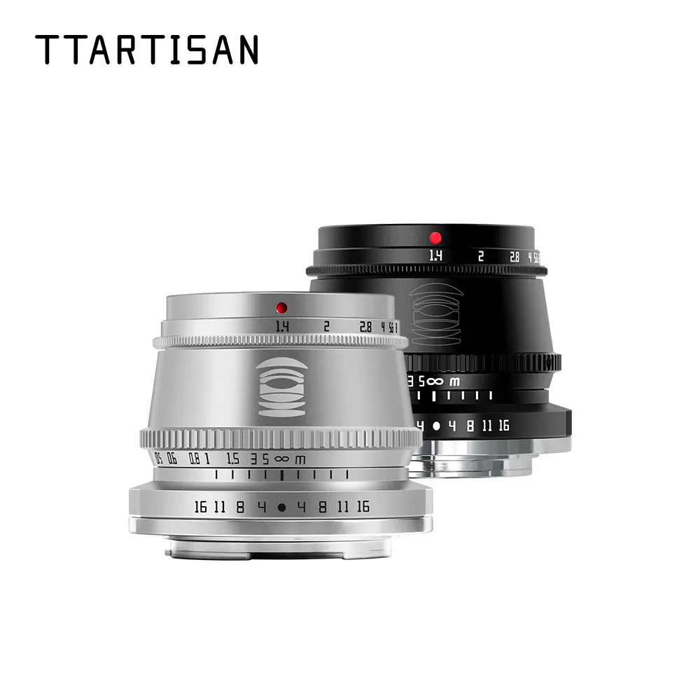 TTArtisan 35mm F1.4 APS-C objectif principal pour Sony E Mount Fujifilm XF Canon M Leica L Nikon Z Panasonic Olympus M43 objectif d'appareil photo