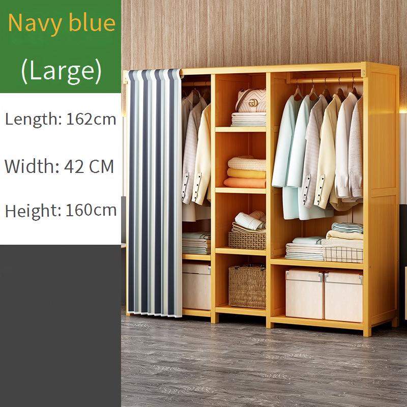 Dark blue-dustproof style-162*42*160cm