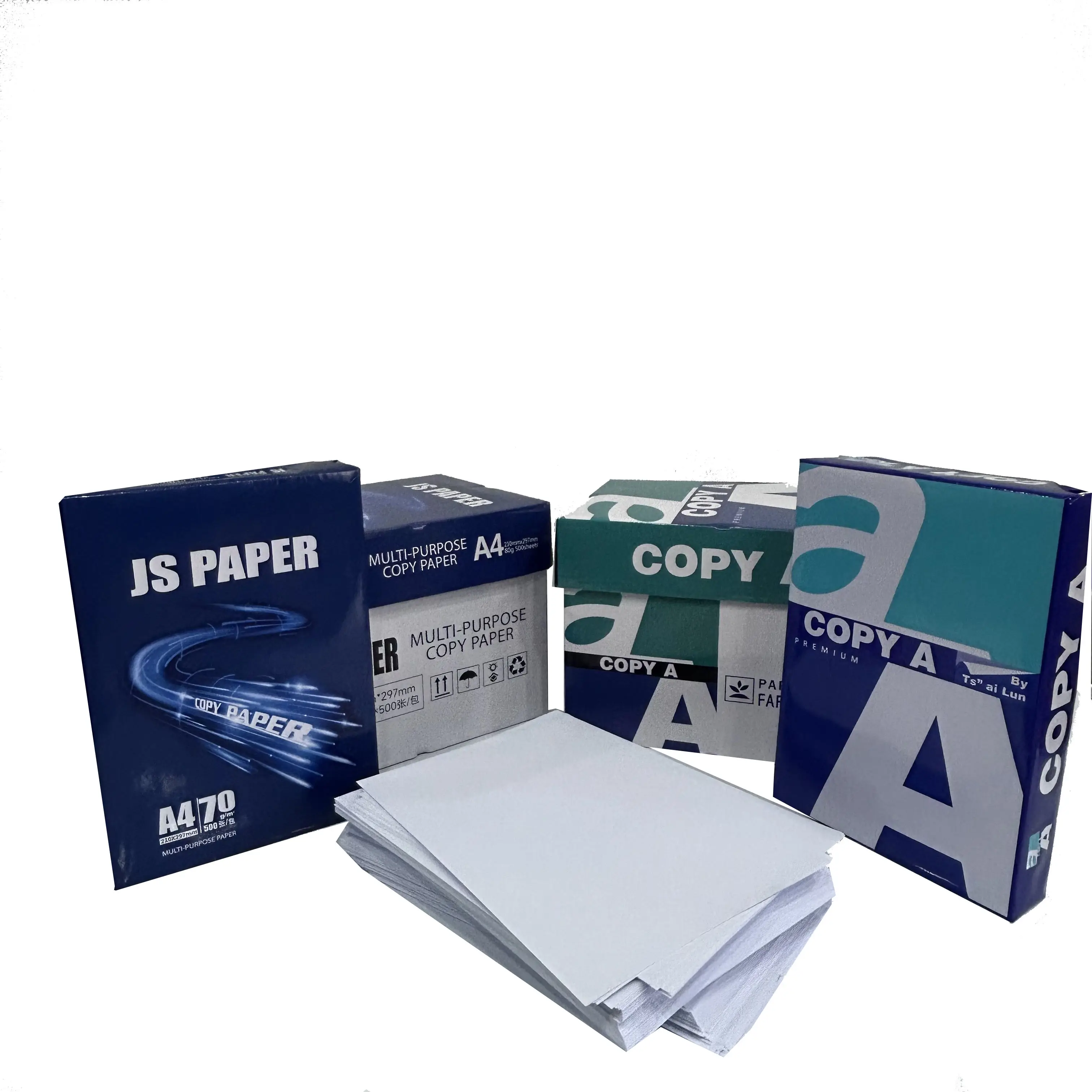 Groothandel 500 Vellen/Zak A4 Papier 70 80 Gsm Laser Inkjet Printer Glanzend Fotopapier Vel A4 Papier Uit China