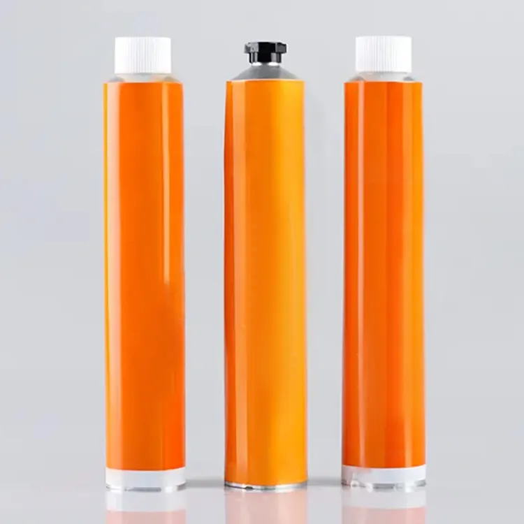 Hand Cream Soft Lip Balm Colorful Collapsible Aluminum Tubes Cosmetic,Aluminum Cosmetic Tube Packaging