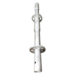 Andamio de bloqueo de anillo HDG, Material de construcción de acero, sistema basado en andamio, Ringlock, en construcción