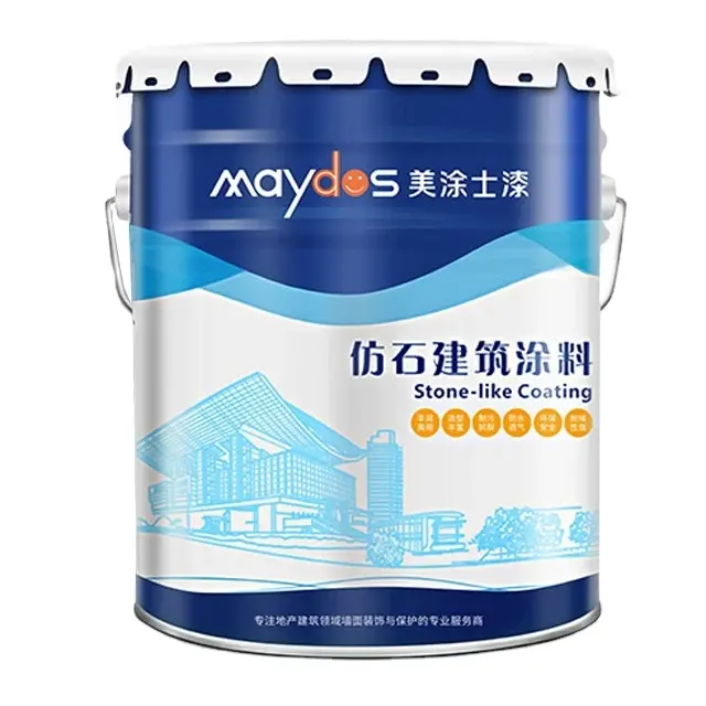 Maydos Rau-Textur-Spray Farbe Steinbeschichtung für Wandtexturmaschine