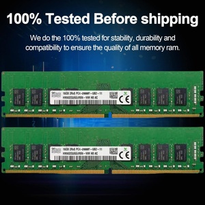 Módulo de memoria RAM de escritorio SK Hynix 16GB DDR4 2666MHz 288PIN UDIMM 1,2 V CL19 2Rx8 - Product Image 6