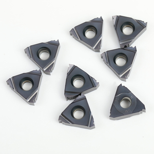 Inserto de torneado de carburo de tungsteno para torno indexable de acero inoxidable, insertos de roscado, herramientas de corte Cnc para Metal - Product Image 1