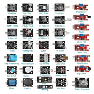 37 in 1 sensörler kiti sensör modülleri 37 adet R3 Arduino için DIY Starter Kit geliştirme kurulu için Arduino kiti
