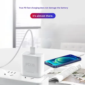 S156-i5 PD20W hızlı şarj TYPE-C için Apple telefon şarj seti QC3.0 fonksiyonu 20W çıkış gücü 5V/2.4A ab standardı - Product Image 3