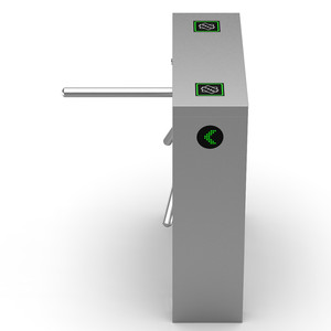 Treppiede tornello di controllo di accesso RFID barriera cancello semiautomatico mezza altezza di sicurezza - Product Image 6