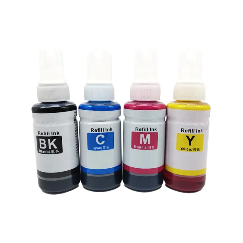 Fcolor 97% Epson 100 664 672 673 를 위한 본래 색깔 674 ML 70ML UV 염료 잉크