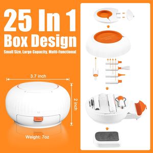 25 IN 1 Eletrônica Cleaning Kit Tela Computador Laptop Fone de ouvido Teclado Escova Cleaner Set para Telefone Airpods