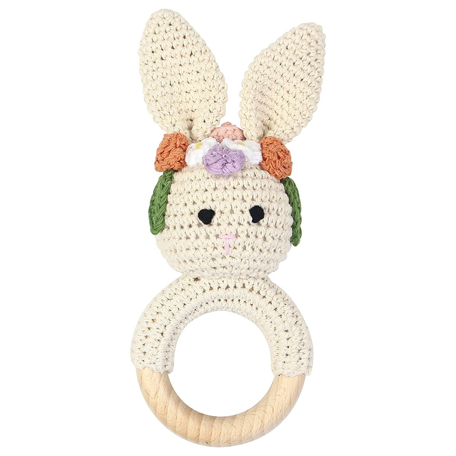Conejo de flores