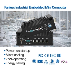 4 Lan 6 USB 2 COM DDR5 N305 <strong>Linux</strong> Wifi 4G Embedded <strong>Computer</strong> Fanless Industrial Mini PC - Product Image 5