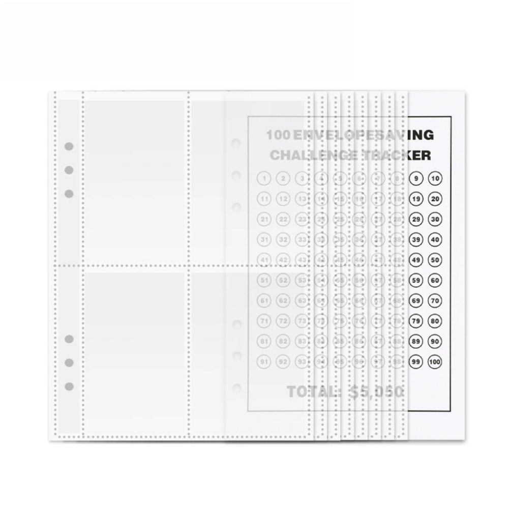 Transparent insert pages