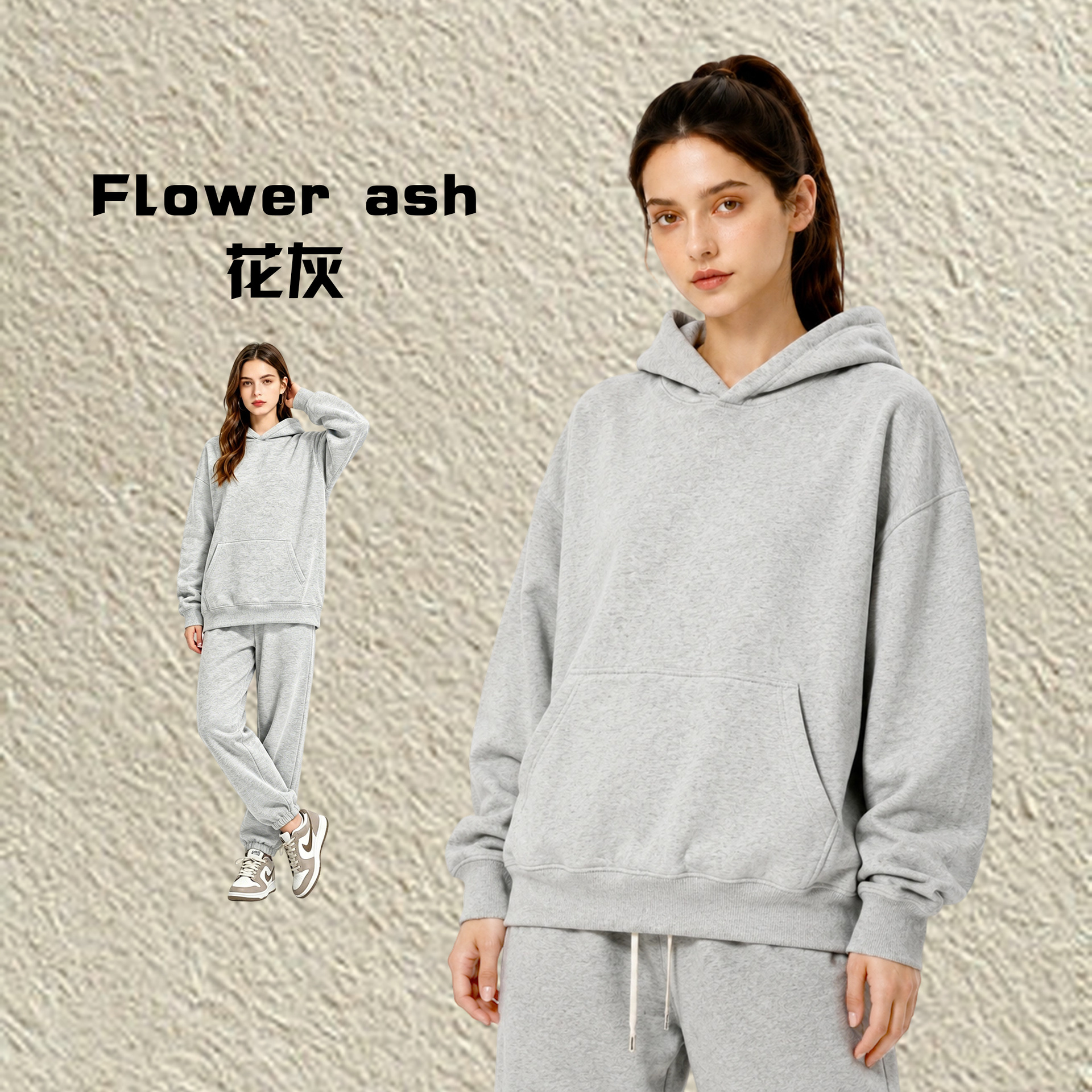 Hg-06 floral gray