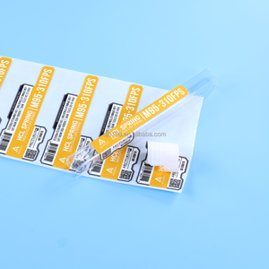 <strong>Custom</strong> Variable QR Code Serial Number Barcode <strong>Labels</strong> Highly Durable PVC Vinyl Packaging Stickers UV Printing PP Material