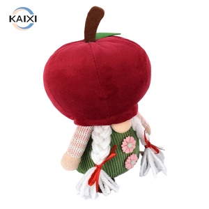 Christmas Autumn/Winter Red Apple Faceless Doll <strong>Rudolf</strong> Fruit Dwarf Doll Decoration - Product Image 6