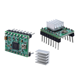 StepStick A4988/DRV8825 Драйвер шагового двигателя постоянного тока с радиатором Перевозчик Reprap Рампы 1,4 1,5 MKS GEN V1.0 V1.4 доска - Product Image 4