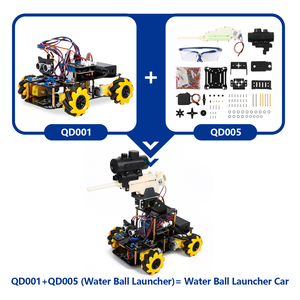 4WD Smart Car Complet giocattoli staminali educativi Kit Robot per l'apprendimento di robotica Kit per Arduino - Product Image 2