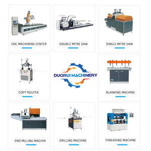 Profilo in alluminio Face Cutter Window Degree 45 90 Alu Cnc Frame e Pvc Door Making Machine/Pvc alluminio End fresatrice - Product Image 5