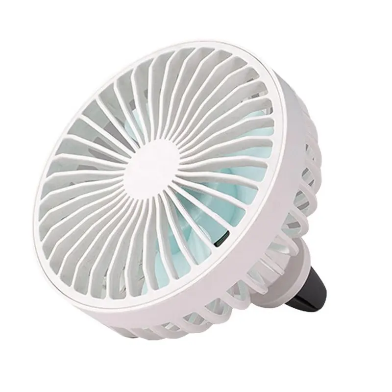 3 Speed Air Vent Mounted USB Fan Mini Electric Car Fan Rotatable Auto Powerful Cooling Air Fan