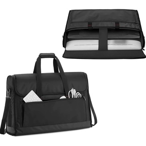 Muestra gratis Estuche de transporte de computadora de doble capa para viajes/juegos de escritorio y almacenamiento duradero Una bolsa para almacenar PC