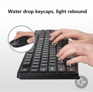 CS10 Wireless <strong>Keyboard</strong> <strong>Mouse</strong> Gaming Office <strong>Mice</strong> <strong>Keyboard</strong> Set Black White Color CK104 Keys <strong>Computer</strong> <strong>Keyboard</strong> and <strong>Mouse</strong> for HP - Product Image 4