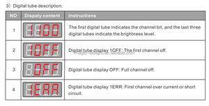 Nhà Máy Bán buôn DC 12V 24V đa chức năng 6CH điện áp không đổi PWM tín hiệu Dimmer Led điều khiển BC-356 cho RGB CCT LED ánh sáng - Product Image 4