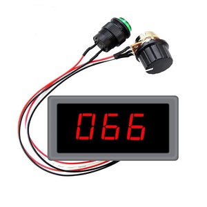 Einstellbarer PWM DC Motor drehzahl regler CCM5D Digital anzeige regler DC 6V 12V 24V Motor treiber platinen modul - Product Image 2