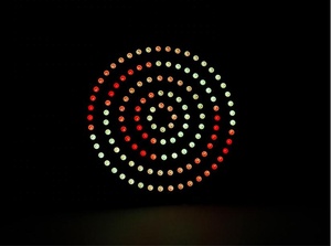 RGB แหวนสีนำแหวนแถบแสงแรงดันต่ำ5โวลต์2812 5050RGB ในตัว IC Ws2812b สีเต็มรูปแบบนำแสงพิกเซลรอบ - Product Image 5