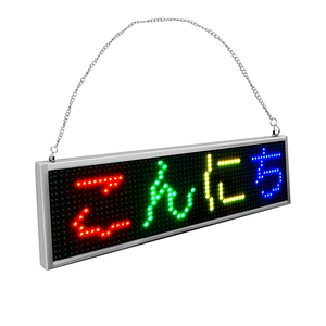 P5อัลตร้าบาง16*64สี RGB รถนำคณะกรรมการการแสดงผลเข้าสู่ระบบในร่มโปรแกรมเลื่อนข้อความโฆษณาแผงหน้าจอ - Product Image 1