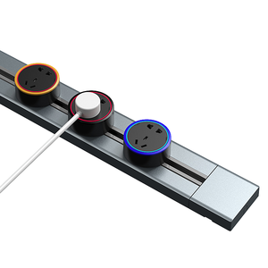 P2 Series Universal Standard Wall-<strong>Embedded</strong> Track <strong>System</strong> Multi-Function Aluminum Alloy Colorful Power Plug &amp; Socket <strong>System</strong> - Product Image 4