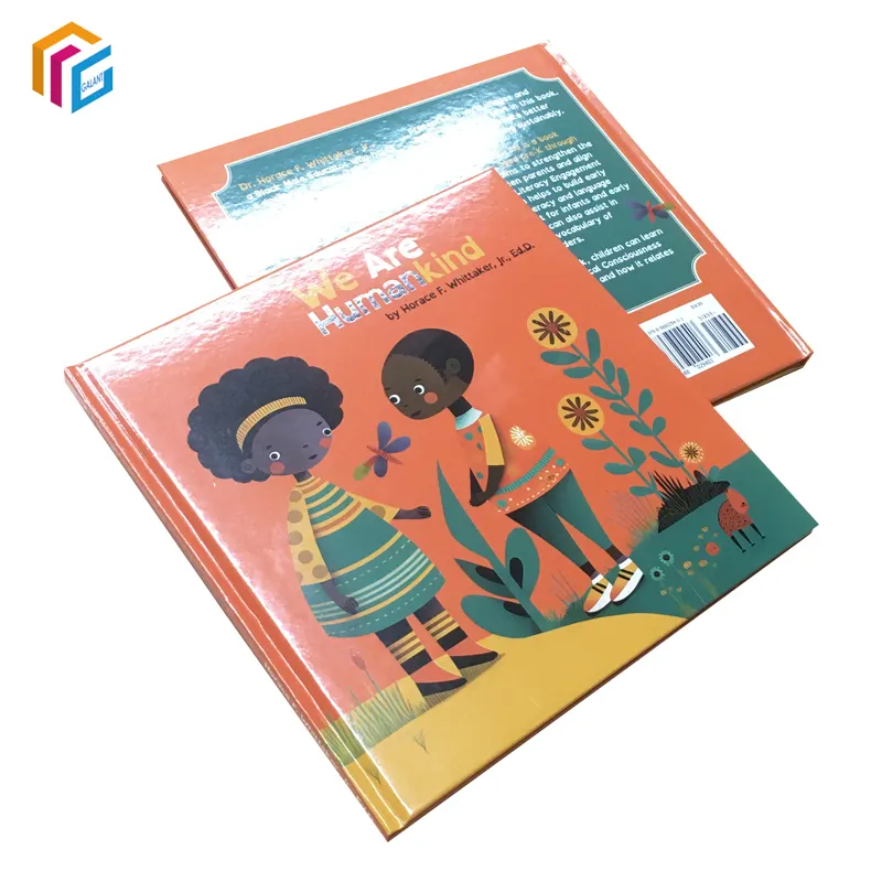 Nuovo Design stampa personalizzata copertina rigida libri per bambini bambini copertina rigida libro stampa caso rilegato libretto