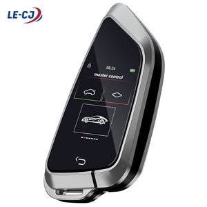 Evrensel CF568/588 5 düğmeler B-MW stil evrensel modifiye LCD ekran akıllı uzaktan araba anahtarı motor çalıştırma durdurma modelleri - Product Image 4