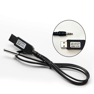 Taidacent高精度USBシリアル温度データロガー3.5MMインターフェースDS18B20センサーRS485ModbusRTU温度プローブ - Product Image 4