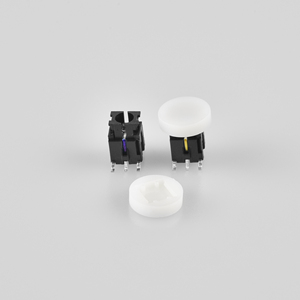Runde mit LED 6 pin momentary OFF-MOM SPST PCB push button tact schalter - Product Image 3