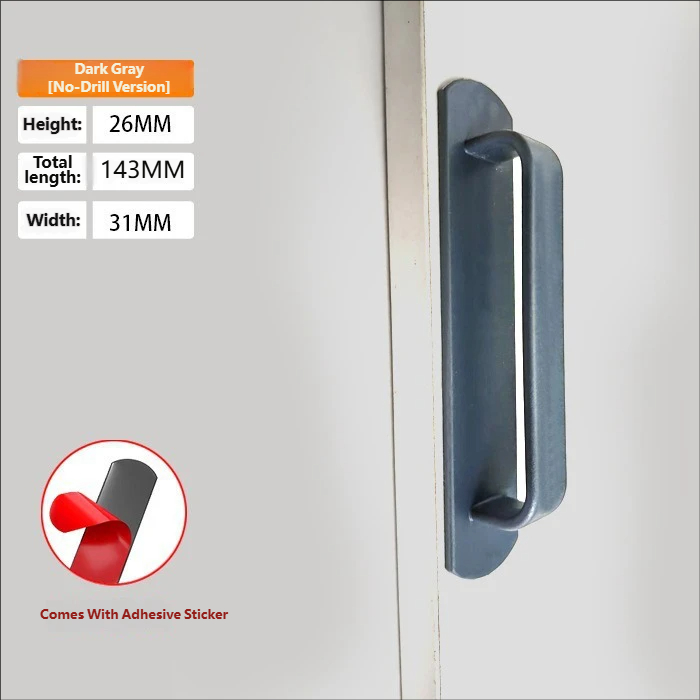 1565#143 mm Gris foncé (avec adhésif)